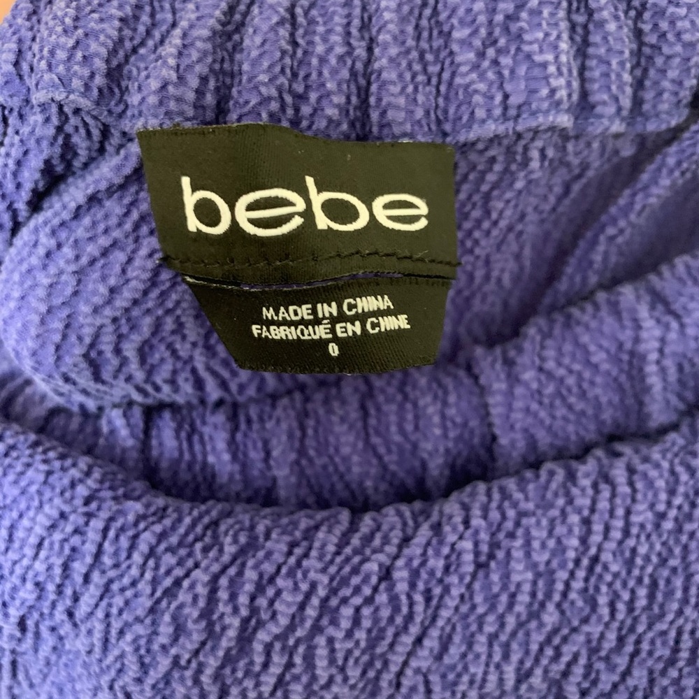 Bebe jumpsuit purple colour - Picture 2 of 5